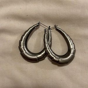Metal earrings
